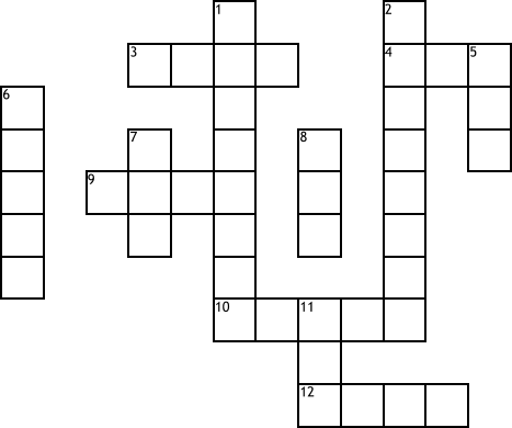 June crossword grid