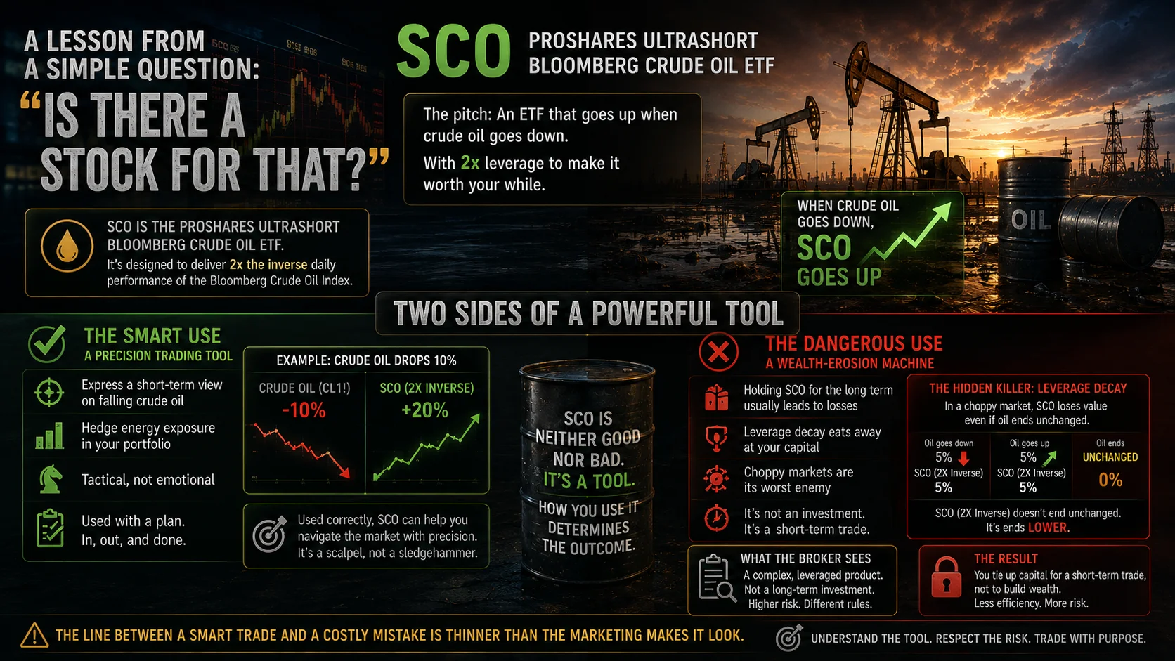 The SCO Trap &mdash; Jordan Blacc on shorting crude with leveraged inverse ETFs